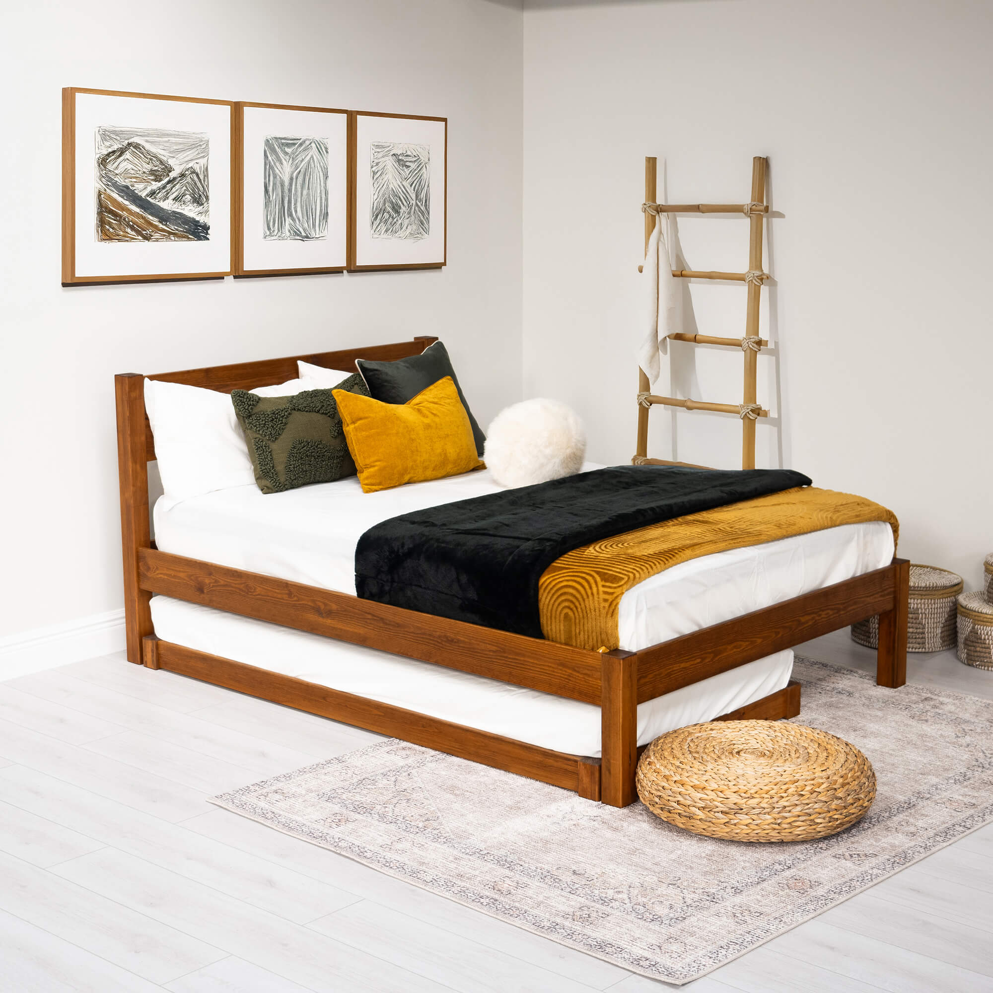 Light Wooden Beds